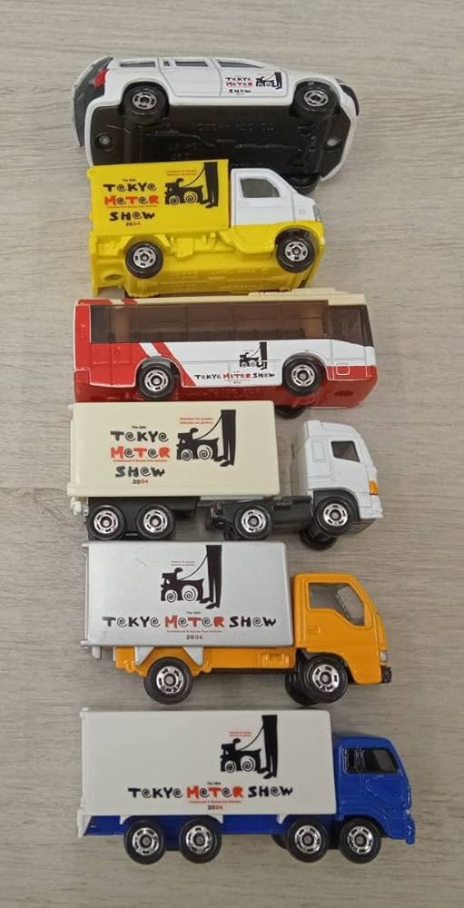 トミカ　東京モーターショー　限定　5台セット Tomica Tokyo Motor Show 2017 Commemorative Tomica Set of 12